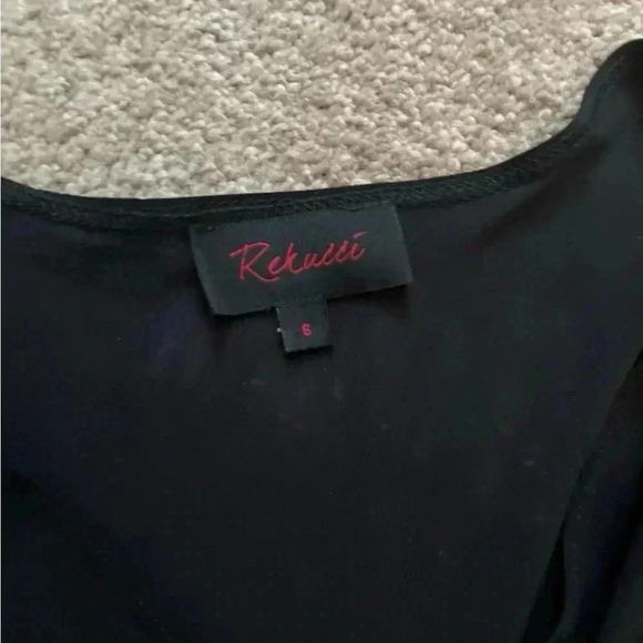 Black dress Rekucci size 6 - Picture 2 of 3